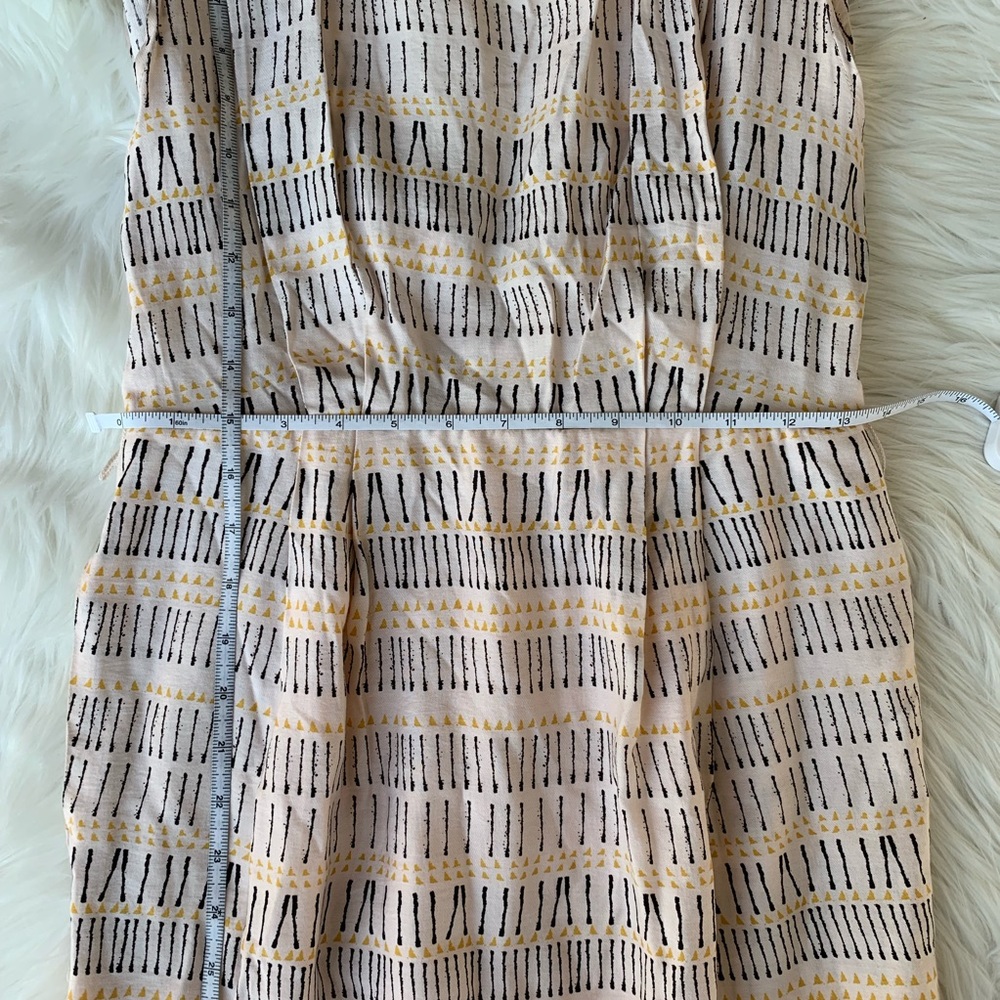 Bcbgeneration Open V-Back Peach Multi Mini Dress - image 6